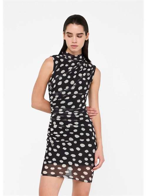 Abito corto a pois LIU JO | UF5268JS007/M9169